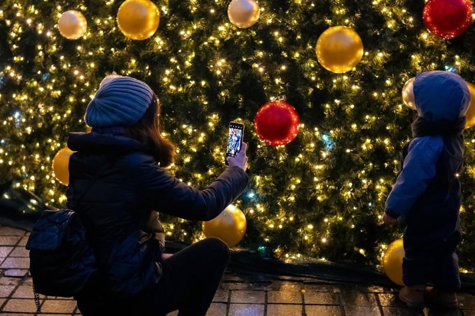 Accensione albero di Natale