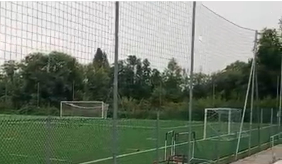 Campo sportivo in via della Cooperazione